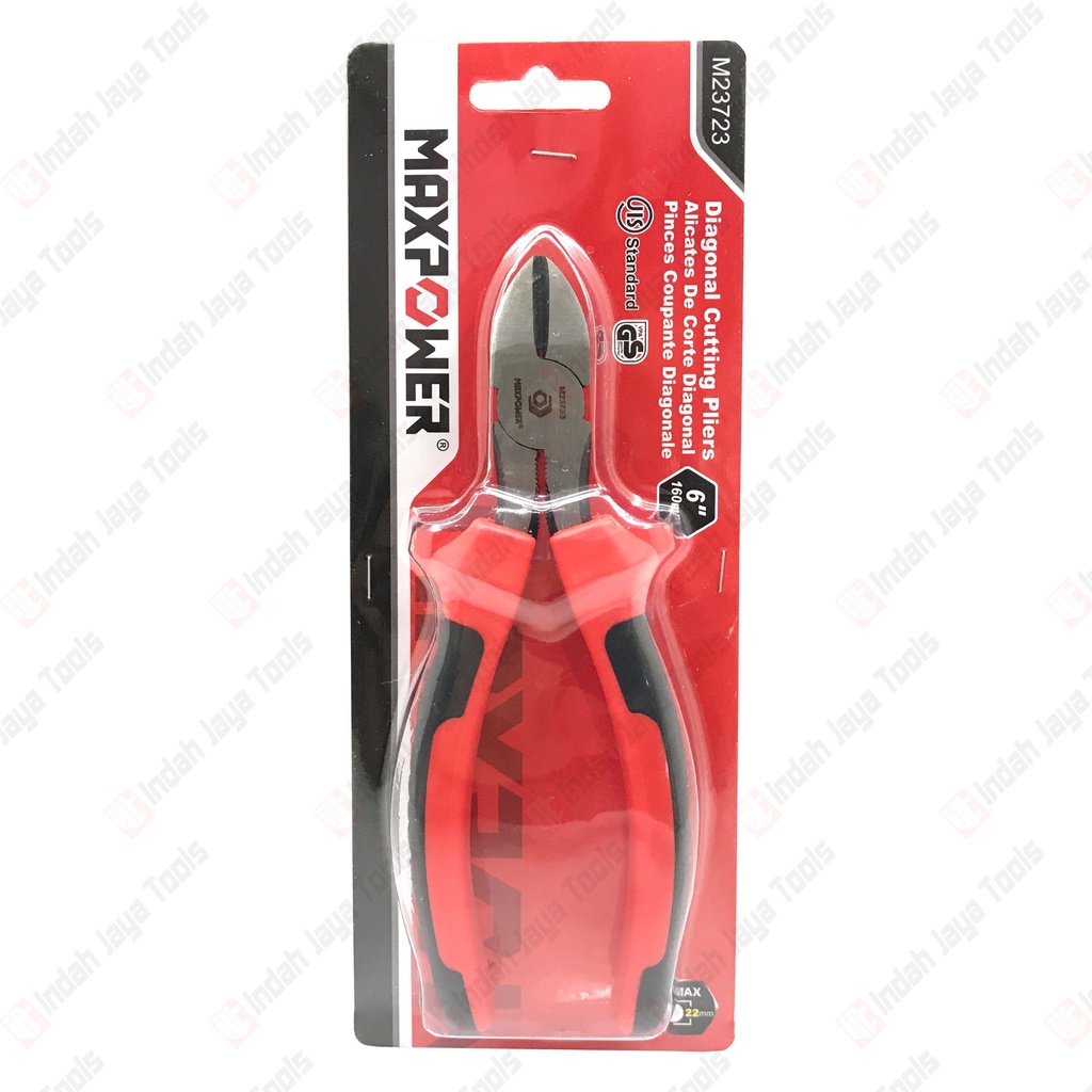 MAXPOWER M23723 Tang Potong 6 Inch - Diagonal Cutting Plier Steel
