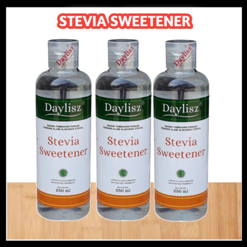 

Gula cair pemanis alami stevia sweetener 250 ml