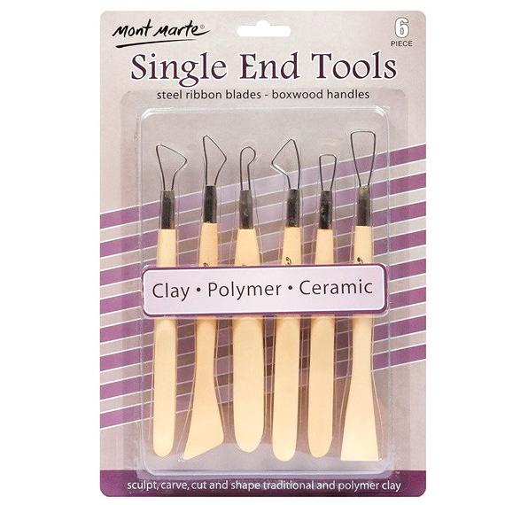 

Mont Marte Single End Tools Set 6