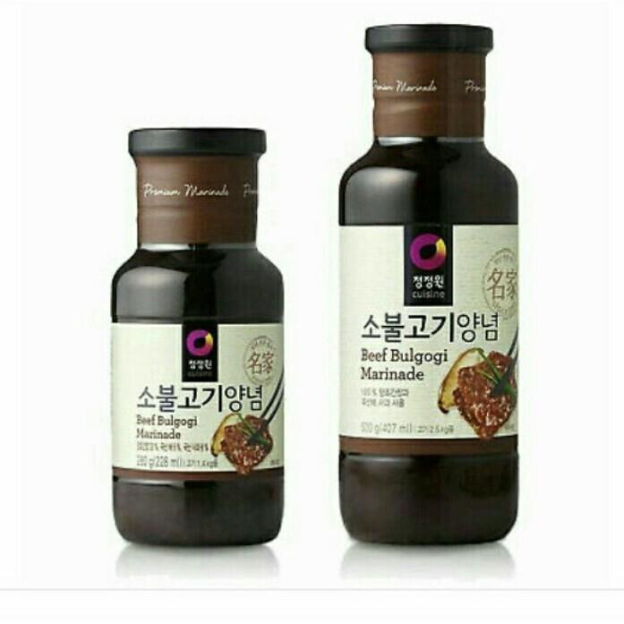 

Bumbu Bulgogi Marinade Beef / Daging Daesang Chu Jung One 500Gr Best Seller