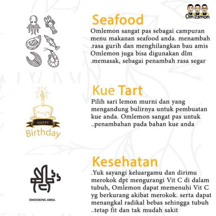 

Lemon Om Lemon Om L3Mon Pure 100% Sari Lemon Diproses Bersama Kulitnya Berkualitas Best Seller