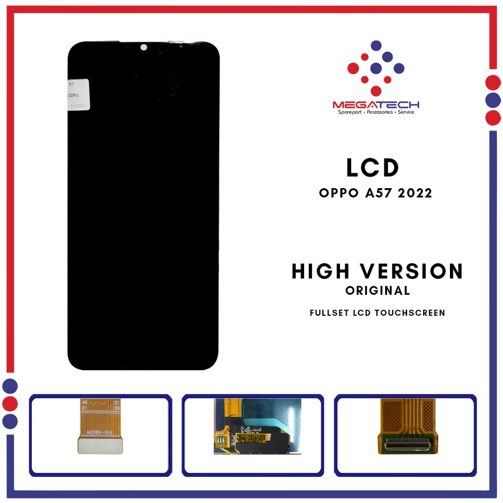 LCD Oppo A57 2022 / Oppo A17 / Oppo A17K Fullset Touchscreen