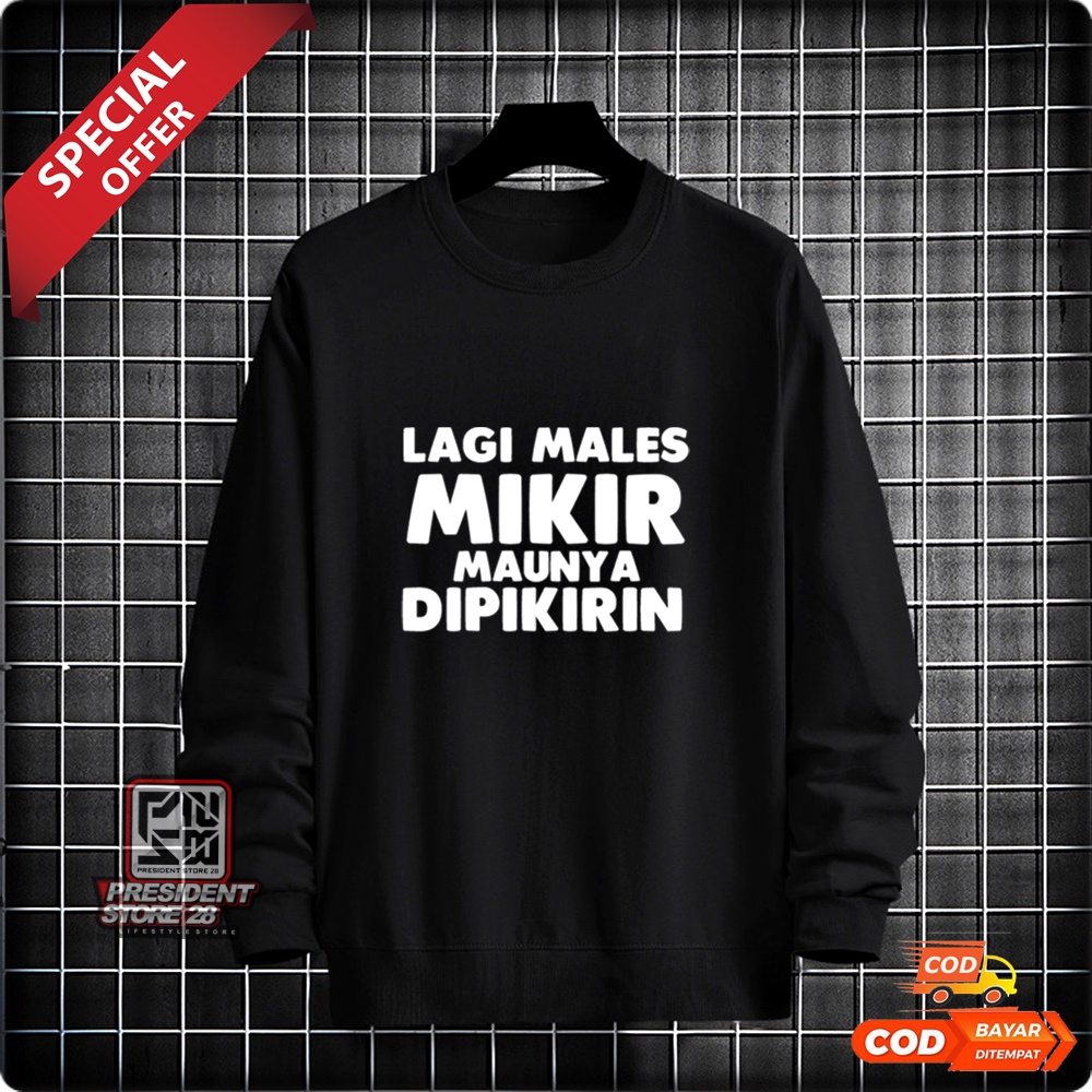 Sweater Hoodie Jumper Kata-kata Unik Unisex Pria Wanita Remaja Dewasa Bahan Tebal Size M L XL XXL / Hoodie Sablon Kata Keren / Hodie Kekinian Kece