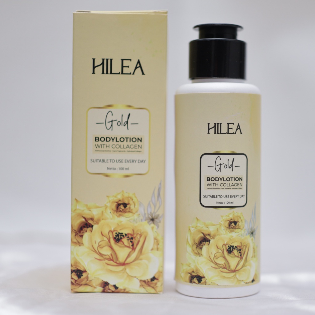 Jual Hilea Bodylotion with Collagen Gold 100 ml Shopee Indonesia