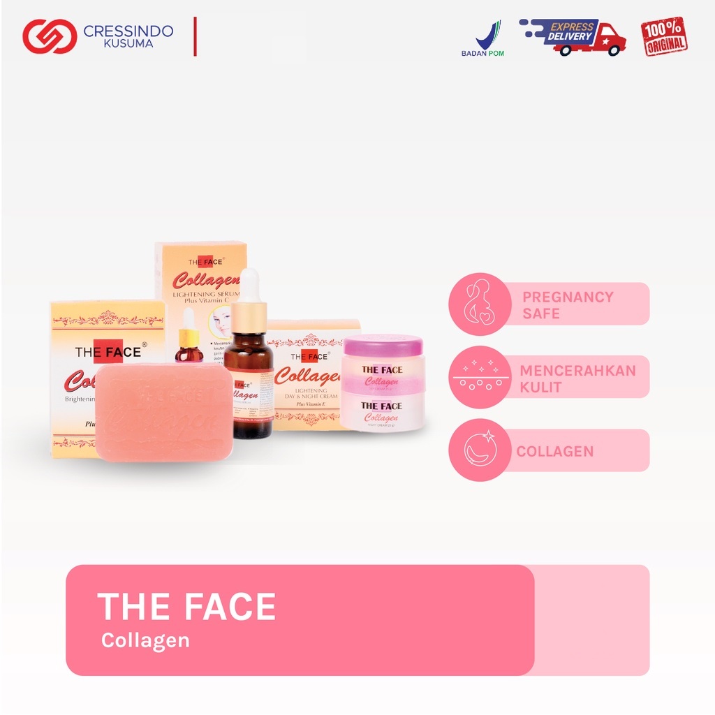 READY THE FACE Collagen | Sabun | Cream | Toner | Serum