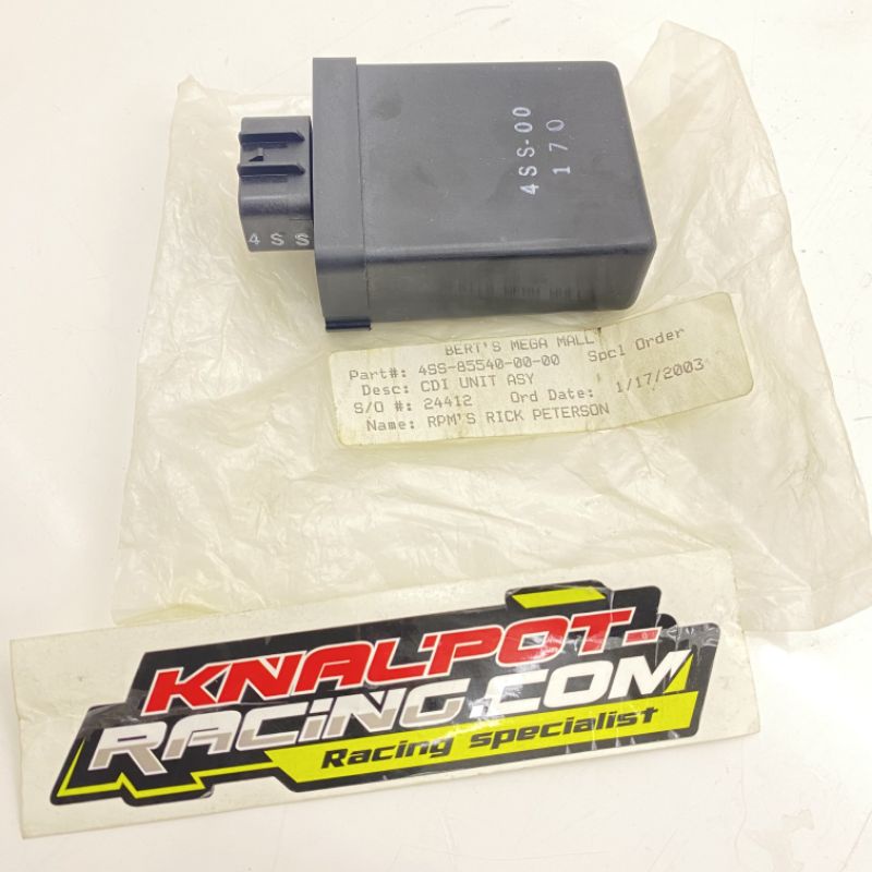 CDI YAMAHA YZ125 KODE 4SS 1996