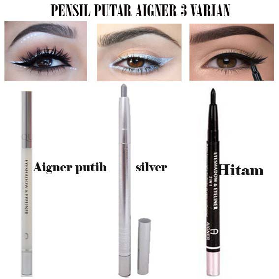 Pensil Putar Aigner Eyeshadow - 3 VARIAN