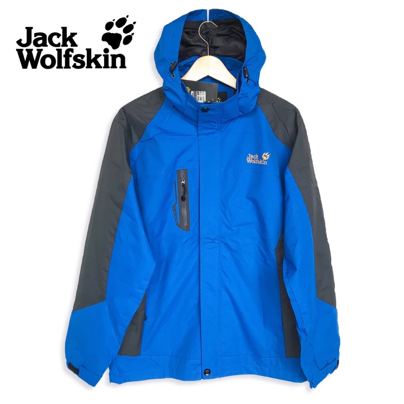 Jaket Outdoor Jack Wolfskin - Biru | Jaket Gunung pria wanita