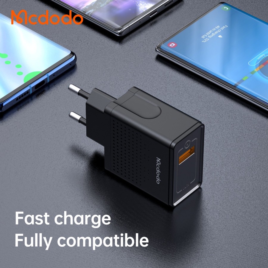 MCDODO CH-5752 Travel Charger Set Micro USB Fast Charging QC 3.0