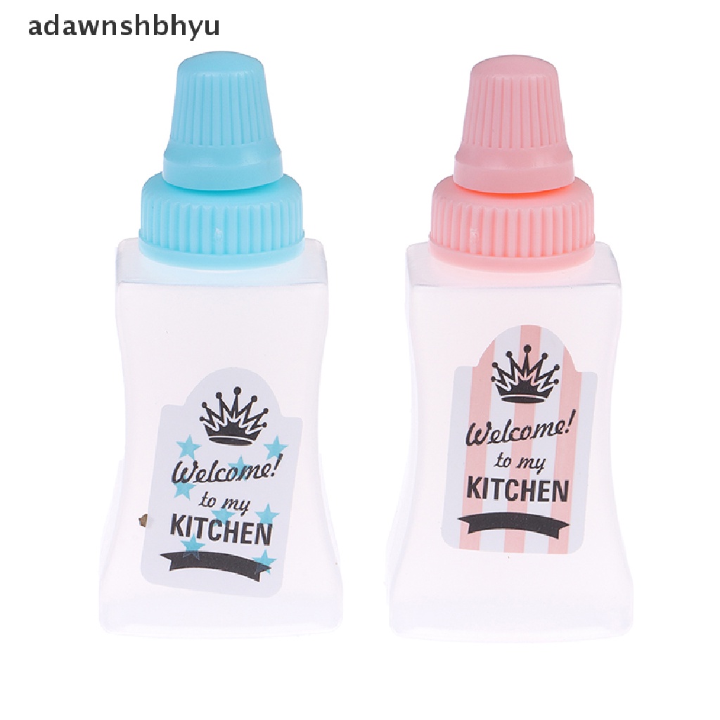 Adawnshbhyu Botol Bumbu Dapur Portable Botol Kecap Mini Kecap Portable Salad Soy Bottle ID