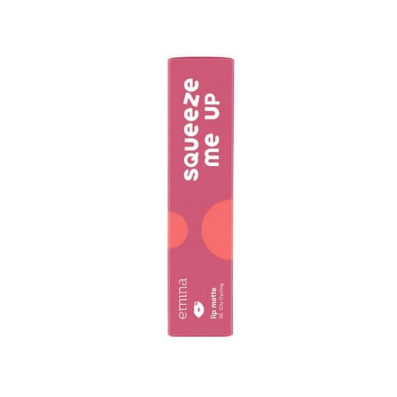 EMINA SQUEEZE ME UP LIP MATTE 03. CITY CYCLING