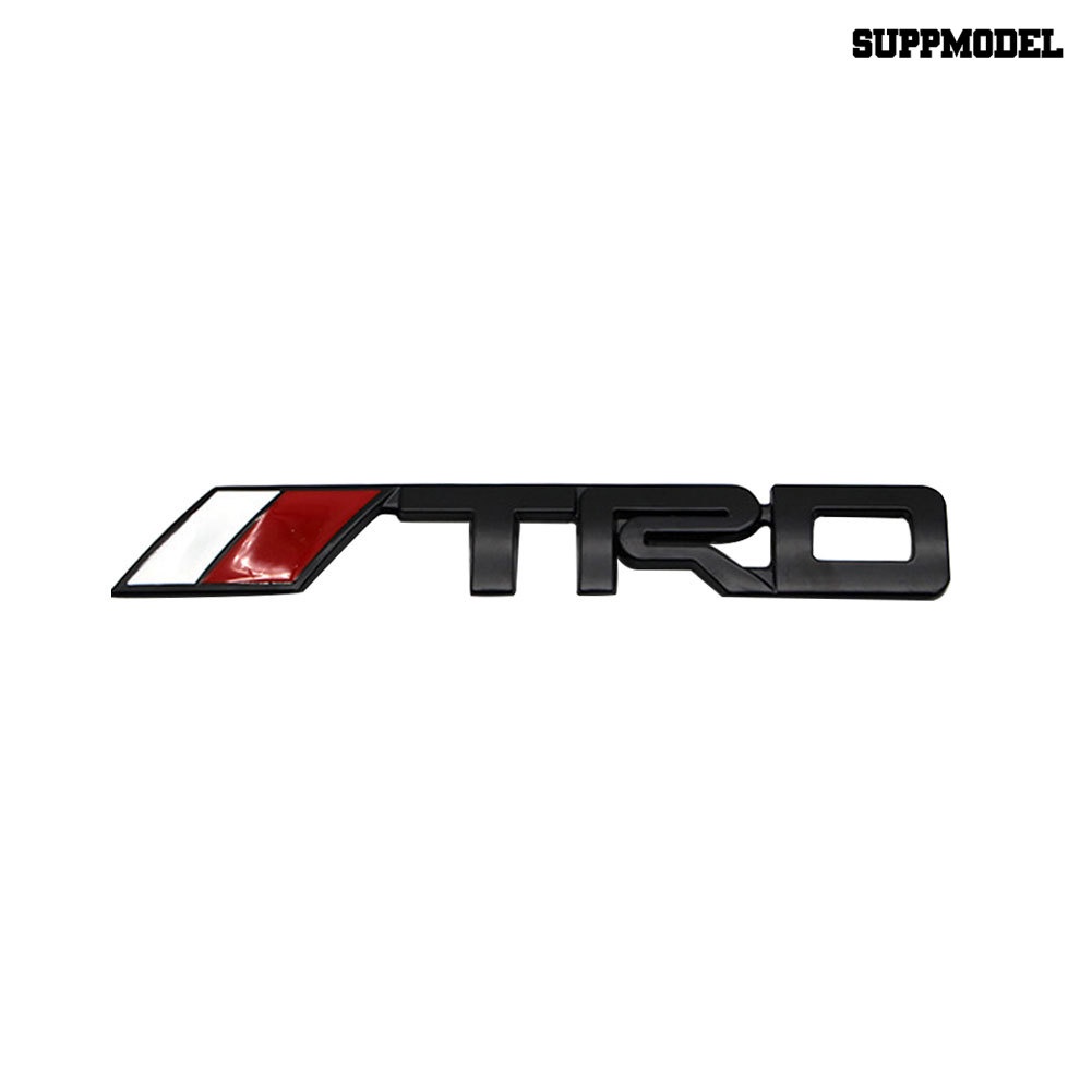 [Auto] Logo Badge 3D Mobil Styling TRD Front Grille Emblem Stiker Untuk Toyota Auto Decal