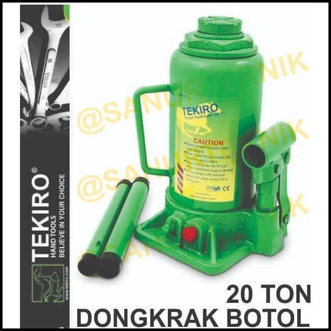 Dongkrak Botol / Hydraulic Jack Tekiro 20T / 20 T / 20Ton / 20 Ton
