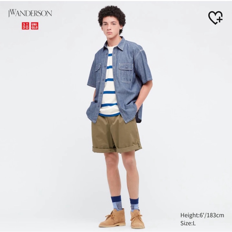 Celana Pendek Roll up Uniqlo x JW Anderson original/uniqlo x Jw Anderson Chino Pants original