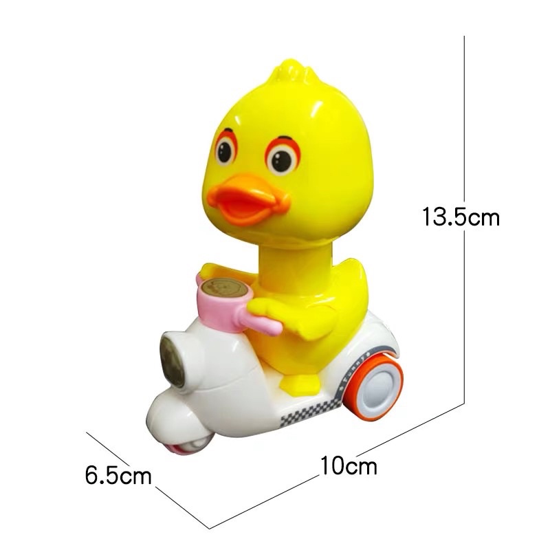 Mainan Anak Bebek Sepeda Motor Vespa Mainan tekan