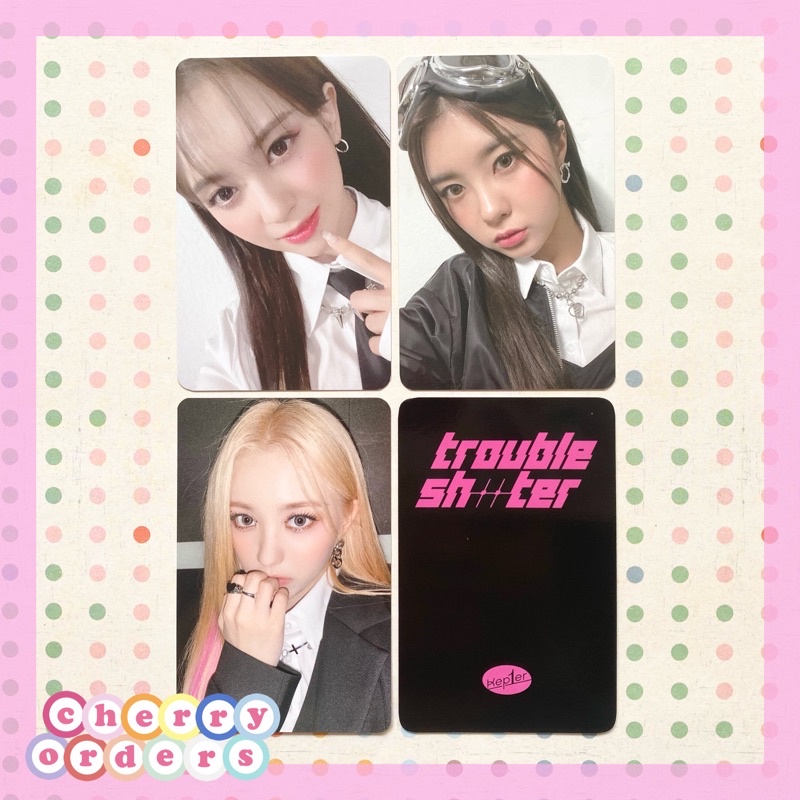 Kep1er Photocard Benefit KTOWN4U : TROUBLESHOOTER Mashiro Dayeon Yeseo