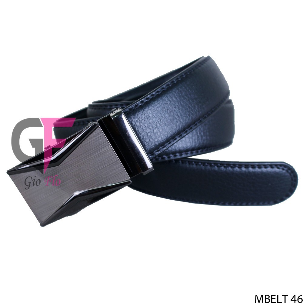 GIOFLO Gesper Pria Modern Black / MBELT 46