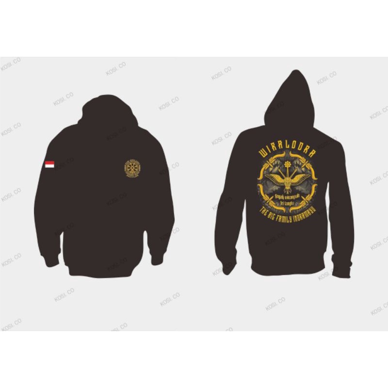 Hoodie Sweater Jaket Gagak Winangsih Wiralodra