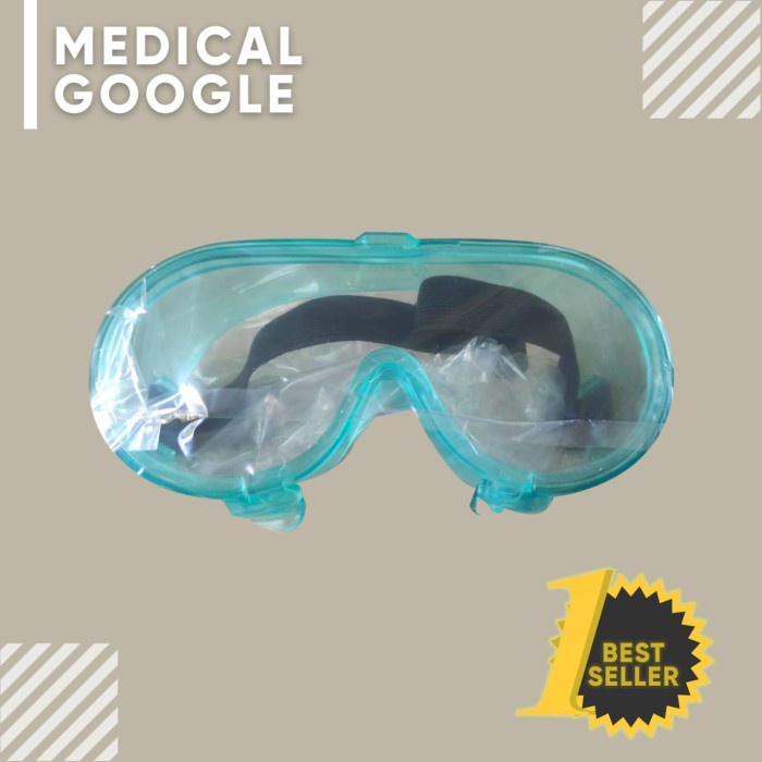 Kacamata Google Woodpecker untuk APD / Medical Goggle Anti Fog - Hijau