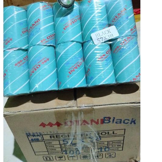 

Update - Kertas Struk Thermal Otani 57 x 38 Black perpack isi 10 Roll ... ...