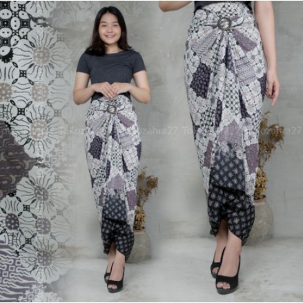 Rok Kebaya Batik / Rok Serut Batik / Rok lamaran / WAJIK LILAC / All Size