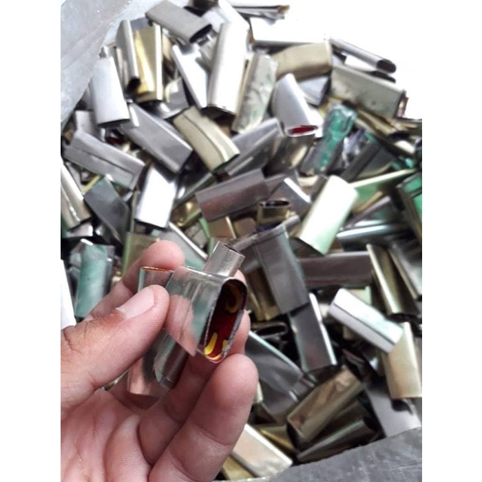 KLEM SENG tali strapping band 1 KG clamp plat tali straping 1kg