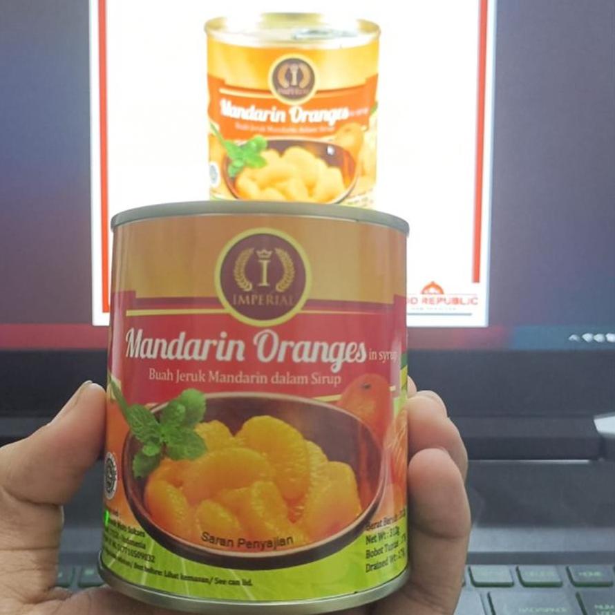 

Recommended ✰ Imperial Mandarin Oranges In Syrup 312 gr Buah Jeruk Mandarin Dalam Sirup Halal!!