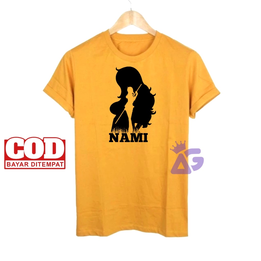 Baju pria/Kaos cowok Distro grenlight terbaru ukuran S M L XL (COD) / AGCLOTH / SABLON SILUET NAMI O