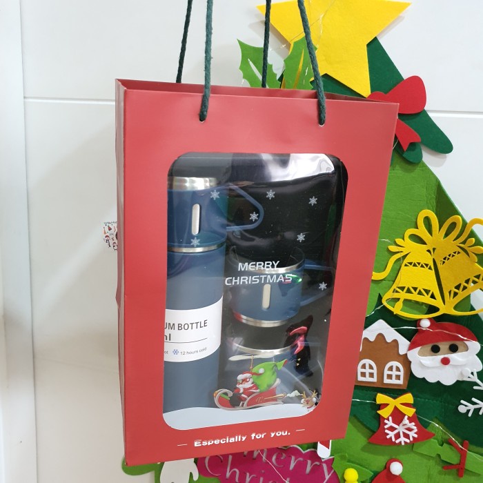 GIFTSET Christmas Hampers Natal Set Tumbler Termos Exclusive Mewah