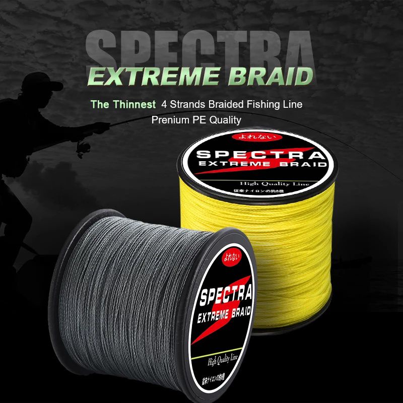 Senar PE 300mtr Spectra X4 - PE Murah 300m Single Color