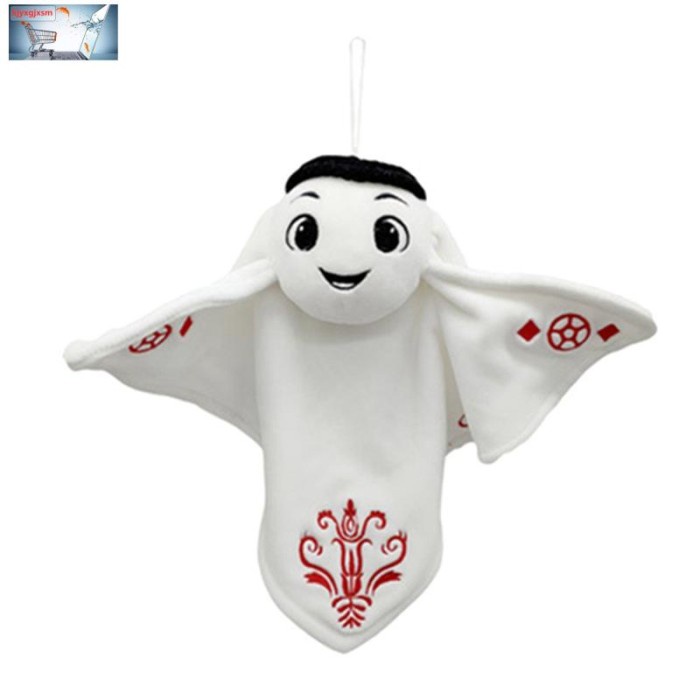 Muraah Mainan Boneka Stuffed Plush Maskot Piala Dunia 2022 Qatar La