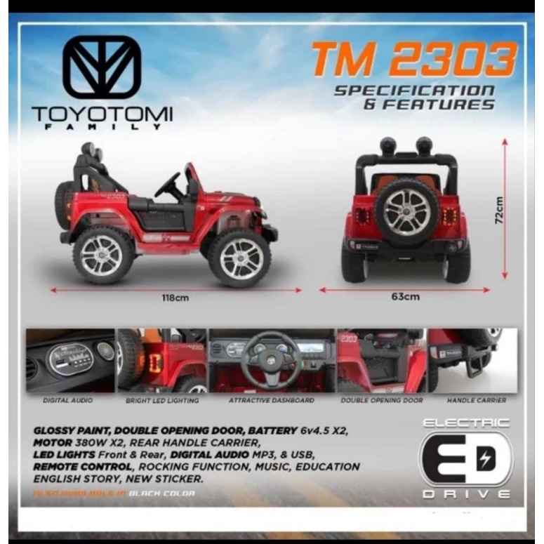 Mobil Aki Toyotomi Family TM-2303 TM 2303