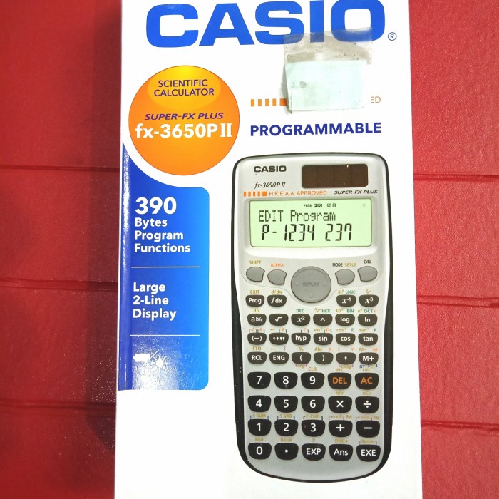 

CALCULATOR CASIO FX 991 ID PLUS FX991ID PLUS FX 3650 P FX3650P FX 3650 #ORIGINAL