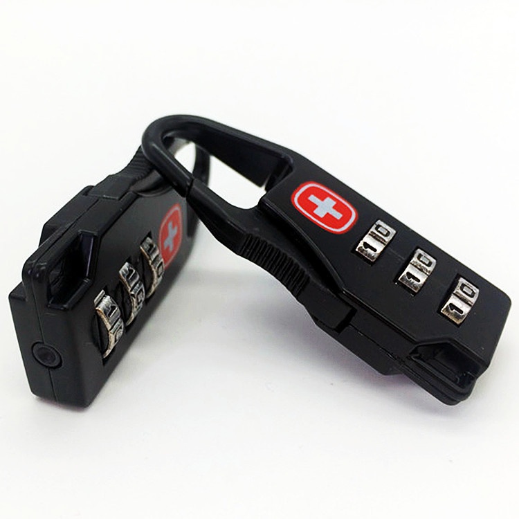 Gembok Mini Kombinasi Angka Zipper Lock Password Kode Kunci Tas Ransel