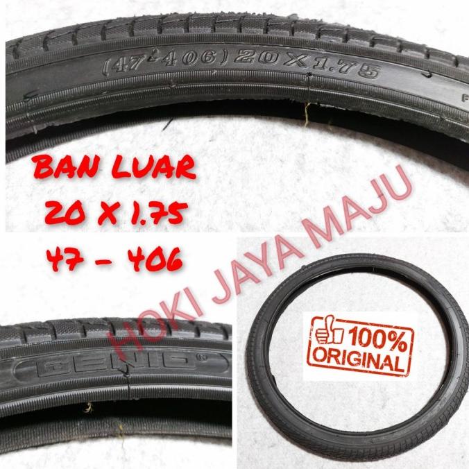 Ban Luar 20 X 1.75 Genio 1 75 Sepeda Lipat Ori