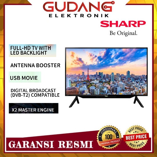 LED TV 42 Inch SHARP 2T-C42DD1I DIGITAL TV LED SHARP 2T-C 42DD1I