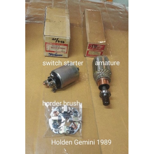 amature angker switch otomatis dudukan cool starter holden Gemini 89