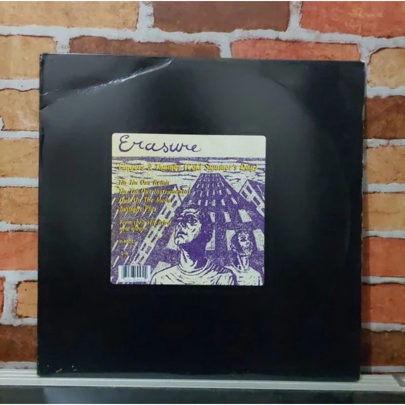 Vinyl Piringan Hitam 12&quot; Erasure