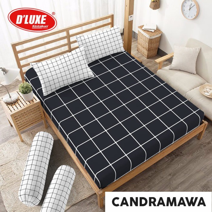 Sprei King Kintakun Deluxe Candramawa 180x200 cm - SPREI NO.1 {Property Off Liliy Grosir Sprei
