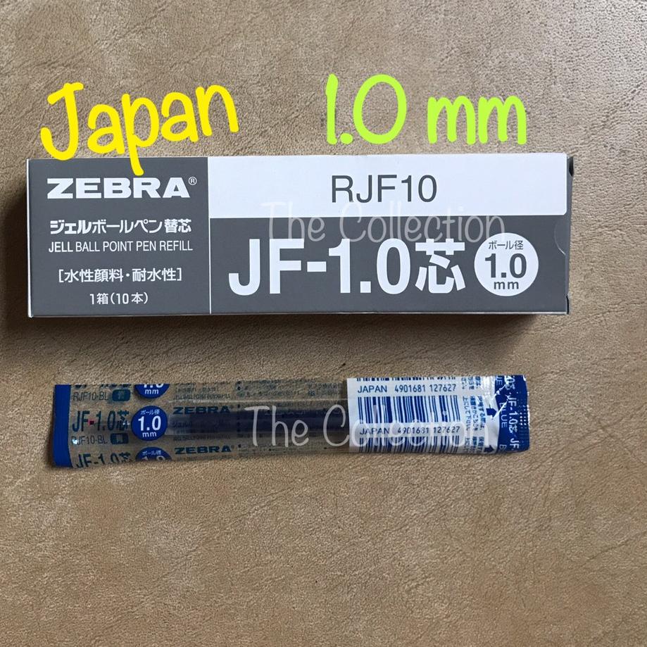 

((G-3-W ☎> ATK0433SR RJF10-BL BIRU 1.0 mm isi pen sarasa refill zebra JF 1,0 BLUE viral