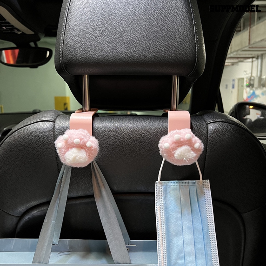 [Auto] Pengait Belakang Kursi Multifungsi Bebas Pukulan Mewah Kaki Kucing Headrest Mount Hook Aksesoris Interior Mobil