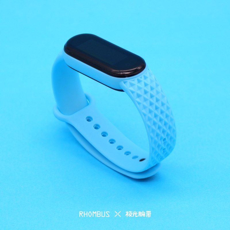 Pola Berlian Strap XiaoMi Mi Band 6 / Mi Band 5 / Mi Band 4 / Mi Band 3  Tail XiaoMi Mi Band