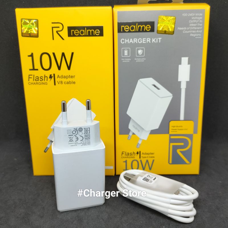 Charger Realme AK933 10W 2A ORIGINAL Fast Charging Micro USB - Type C