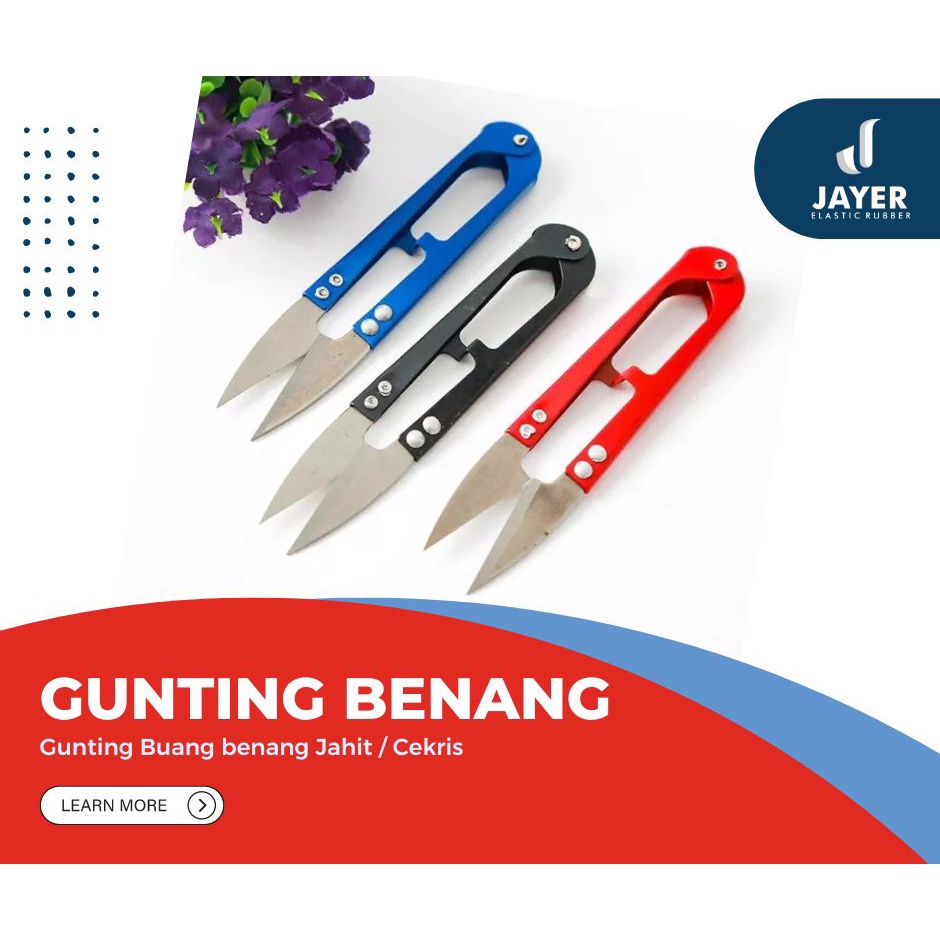 Gunting Benang mini cekris / Gunting benang jahit mini serbaguna