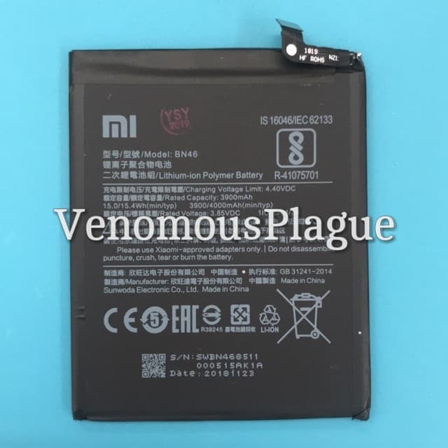 Baterai Battery Xiaomi Redmi 7 Original 100% BN46