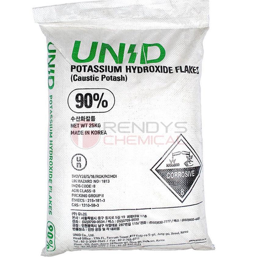 

Harga Murah✱↕ KOH / Potassium Hydroxide / Kalium Hidroksida Ex. UNID Korea - 1Kg 33