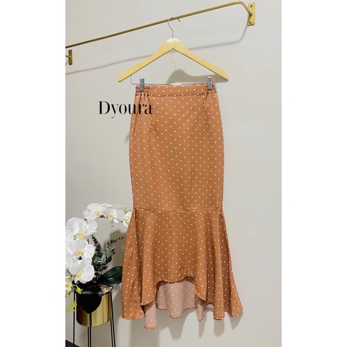 mermaid skirt / rok nabila / rok polka / rok duyung / rok murah / rok sexy / rok aestetik / rok mewah / rok kondangan