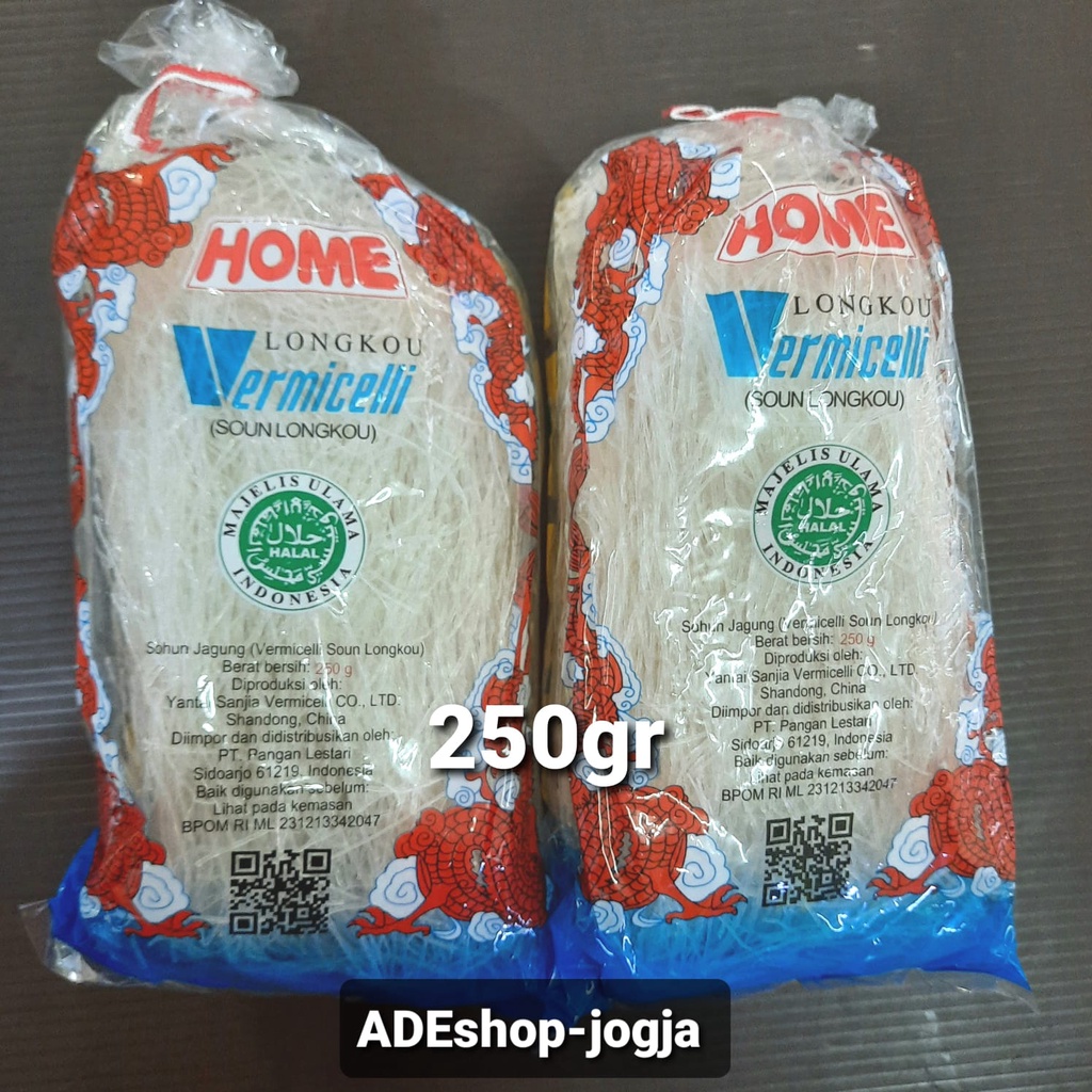 

Soun Vermicelli sohun soon suun 250gr 250 gram home xian long mie