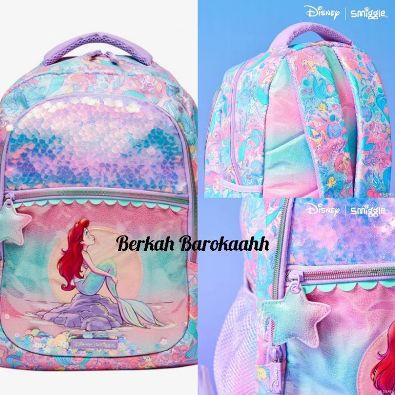 smiggle backpack Disney/tas ransel anak/tas smiggle original