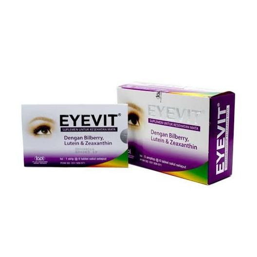 Eyevit 30 Tablet (1 Box) - Vitamin Mata Minus Terbaik Terlaris
